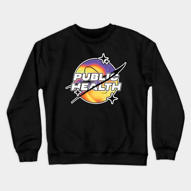Public Health Melty Space Crewneck Sweatshirt by orlumbustheseller